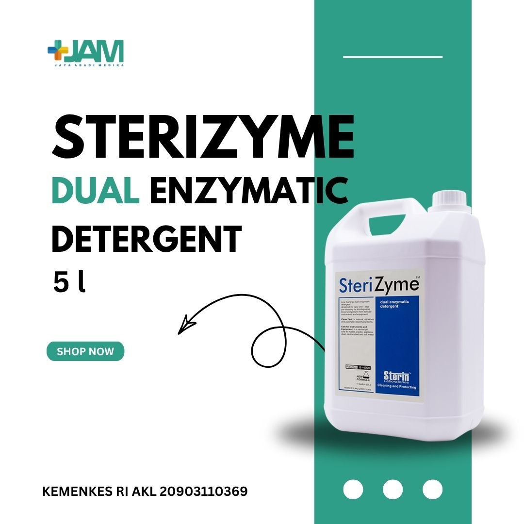 STERIZYME Dual Enzymatic Detergent 5 L