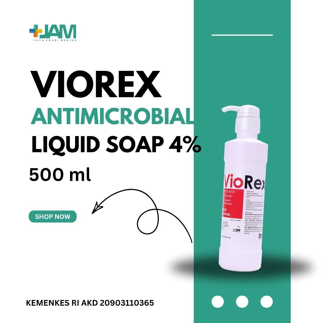 VIOREX Antimicrobial Liquid Soap 4 500 ML